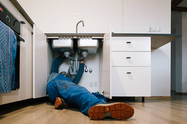 Professional Drain Cleaning technician working in Ferndale, PA